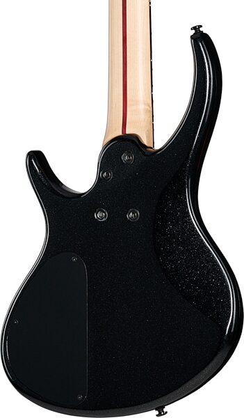 Tobias Growler IV Premium Electric Bass (with Gig Bag), Black Pearl, Action Position Back