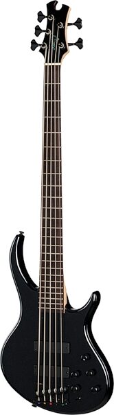 Tobias Killer B V Electric Bass, 5-String (with Gig Bag), Black Pearl, Action Position Back