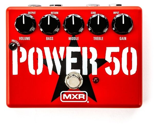 MXR Tom Morello Power 50 Overdrive Pedal, New, main