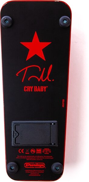 Dunlop TMB95 Tom Morello Cry Baby Wah Pedal, Action Position Back
