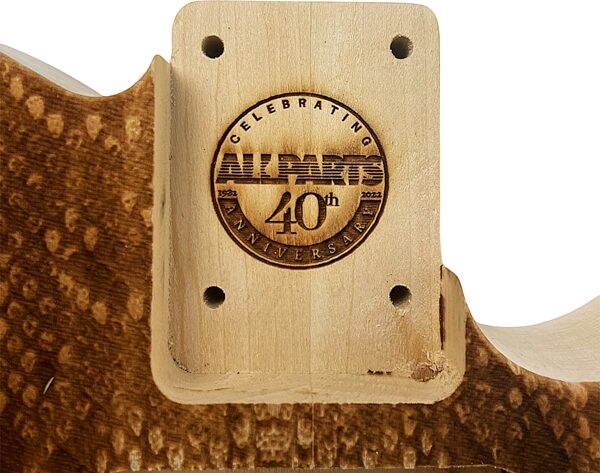 Allparts Basswood Telecaster Guitar Body, Action Position Back