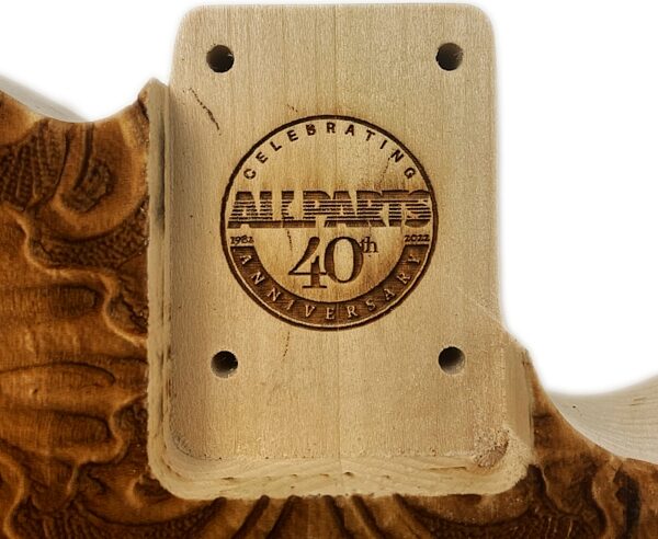Allparts Basswood Telecaster Guitar Body, Action Position Back