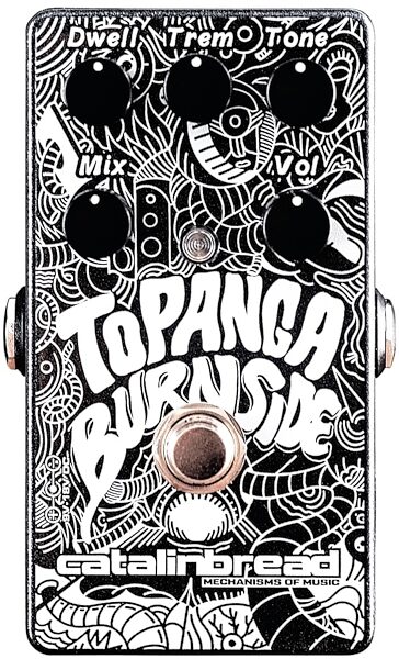Catalinbread Topanga Burnside Reverb and Tremolo Pedal, New, main