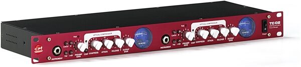 SM Pro Audio TC02 Dual Channel Tube Preamp, Left Side