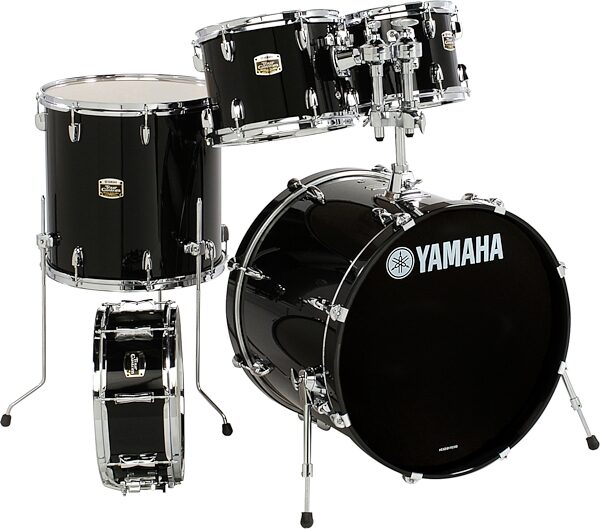 Yamaha TC2FS50 Tour Custom 5-Piece Drum Shell Kit, Black Onyx