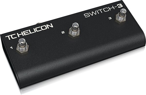 TC-Helicon Switch-3 Footswitch (for VoiceLive Touch, Voiceprism, VoiceOne, Quintet), View