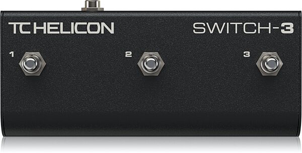 TC-Helicon Switch-3 Footswitch (for VoiceLive Touch, Voiceprism, VoiceOne, Quintet), Main