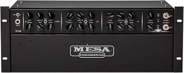 Mesa/Boogie Triple Crown TC-50 Rackmount Guitar Amplifier Head (50 Watts), New, Action Position Back