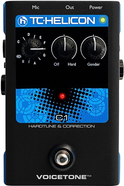 TC-Helicon VoiceTone C1 Pitch Correction Pedal, Main