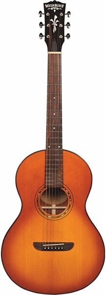 Washburn Timeless Parlor Acoustic Guitar (with Case), Main