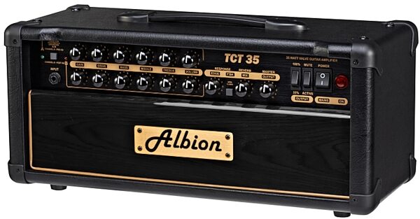 Albion TCT35H Guitar Amplifier Head (35 Watts), Left
