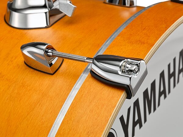 Yamaha TMP2F4 Tour Custom Maple Drum Shell Kit, 4-Piece, Caramel Satin, Action Position Back