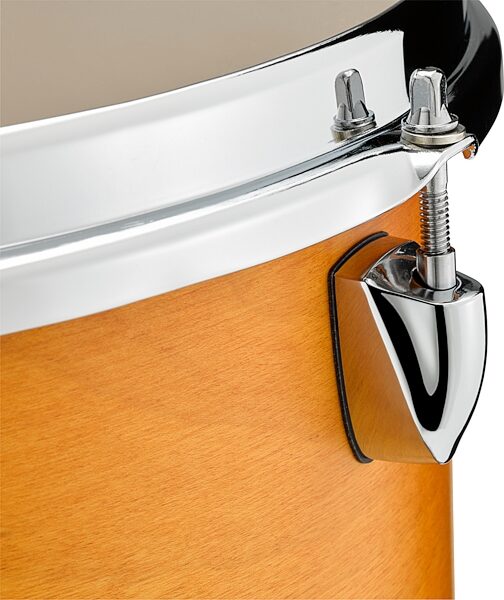 Yamaha TMP2F4 Tour Custom Maple Drum Shell Kit, 4-Piece, Caramel Satin, Action Position Back