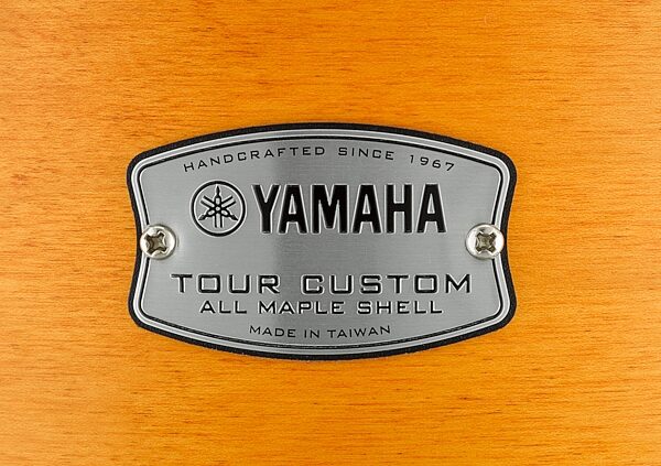 Yamaha TMP2F4 Tour Custom Maple Drum Shell Kit, 4-Piece, Caramel Satin, Action Position Back