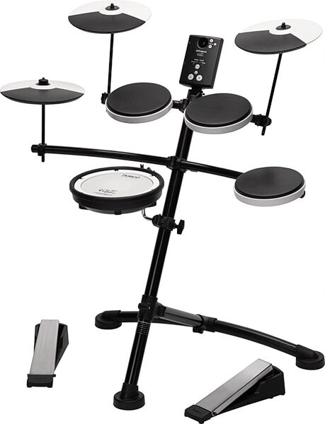 Roland TD-1KV Mesh Snare V-Drums Electronic Drum Kit, Angle