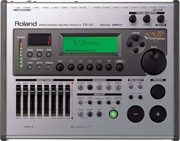 Roland TD20 Percussion Sound Module, Main