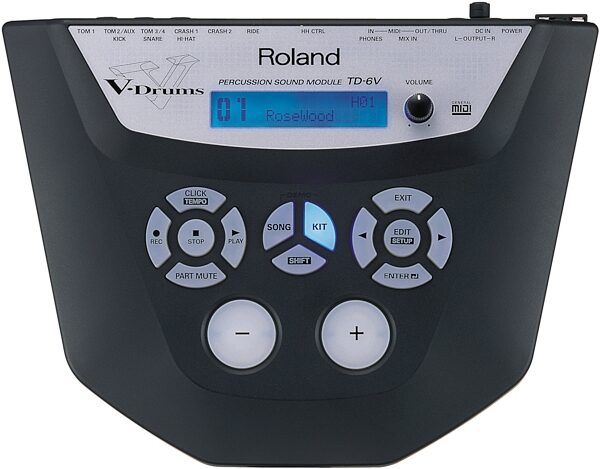 Roland TD6S V-Tour Electronic Drum Kit, TD6V Main