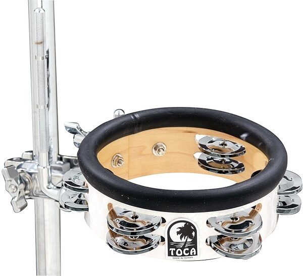 Toca JHMTP1 Jingle-Hit Tambourine, White