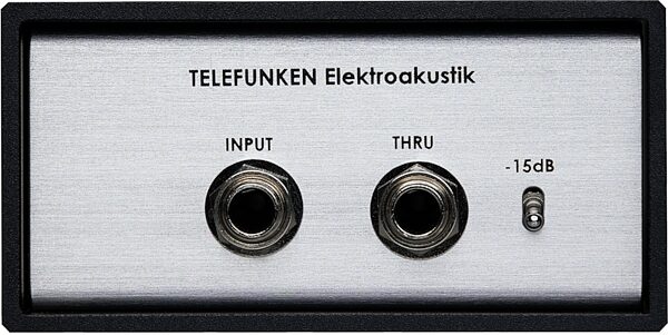 Telefunken TDP-1 Mono Passive Transformer DI Direct Box, Rear
