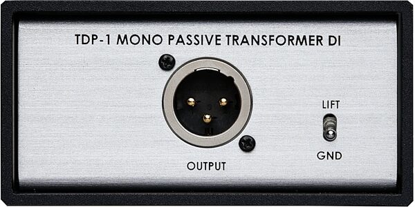 Telefunken TDP-1 Mono Passive Transformer DI Direct Box, Front