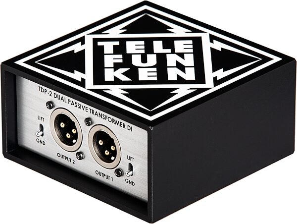 Telefunken TDP-2 Dual Passive Transformer DI Direct Box, Main