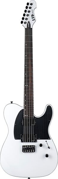 ESP LTD TE-1000 Electric Guitar, Snow White, Action Position Back