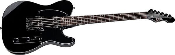 ESP LTD TE-200 Electric Guitar, Black, Action Position Back