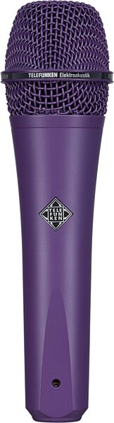 Telefunken M80 Dynamic Supercardioid Microphone, Purple, Front