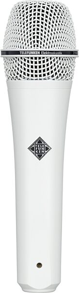 Telefunken M80 Dynamic Supercardioid Microphone, White, Front