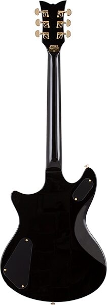 Schecter Tempest Custom Electric Guitar, Black, Action Position Back