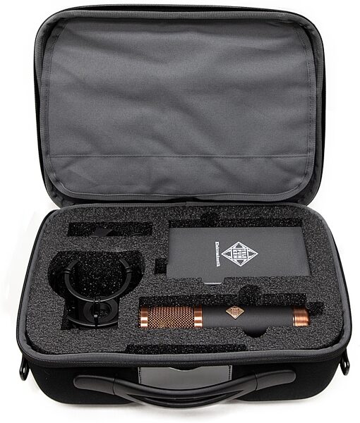 Telefunken TF39 Copperhead Deluxe Multi-Pattern Large-Diaphragm Condenser Microphone, New, Action Position Back