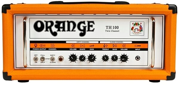 Orange TH100 Guitar Amplifier Head (100 Watts), Front