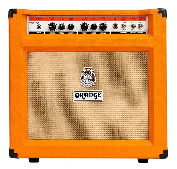 Orange TH30C Guitar Combo Amplifier (30 Watts, 1x12"), Front