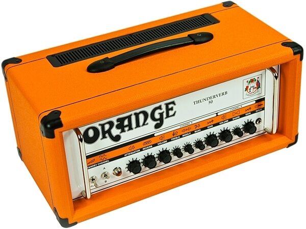 Orange TH50H Thunderverb Guitar Amplifier Head (50 Watts), Left