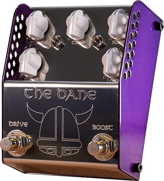 Thorpy FX The Dane Dual Boost Overdrive Pedal, Action Position Back