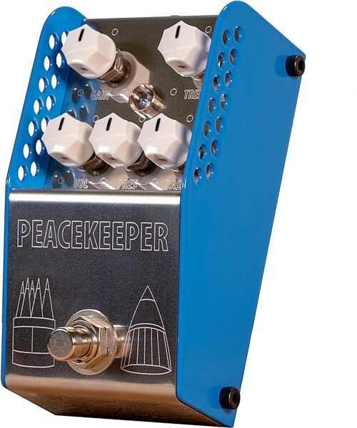 Thorpy FX Peacekeeper Low Gain Overdrive Pedal, Action Position Back
