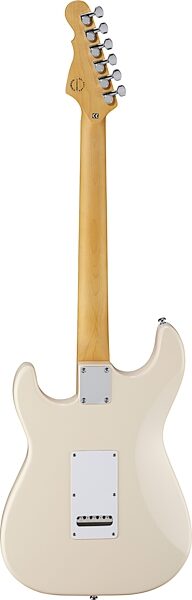 G&L Tribute Legacy Electric Guitar, Olympic White, Main Back