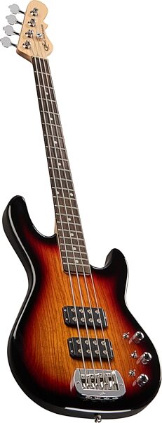 G&L Tribute L2000 Electric Bass, Brazilian Cherry Fingerboard, Angled Front