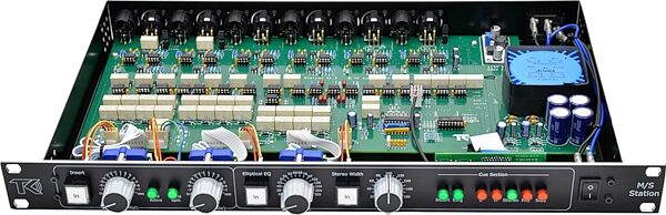 TK Audio M/S Station Mid-Side Mixing and Mastering Processor, New, Action Position Back