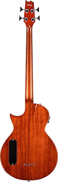 ESP LTD TL4 Thinline Acoustic-Electric Bass, Natural, Blemished, Action Position Back