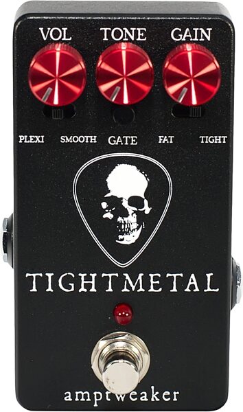 Amptweaker Tight Metal High Gain Distortion Pedal, Action Position Back