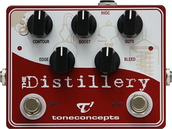ToneConcepts The Distillery Guitar Preamp Boost Pedal, Main