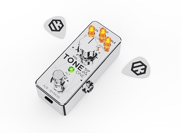 IK Multimedia TONEX ONE Joe Satriani Limited Edition Pedal, New, Action Position Back