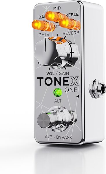IK Multimedia TONEX ONE Joe Satriani Limited Edition Pedal, New, Action Position Back