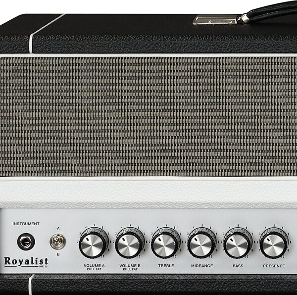Tone King Royalist MKIII All-Tube Guitar Amplifier Head (40 Watts), New, Action Position Back