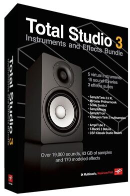 IK Multimedia Total Studio 3 Music Software Bundle, Main