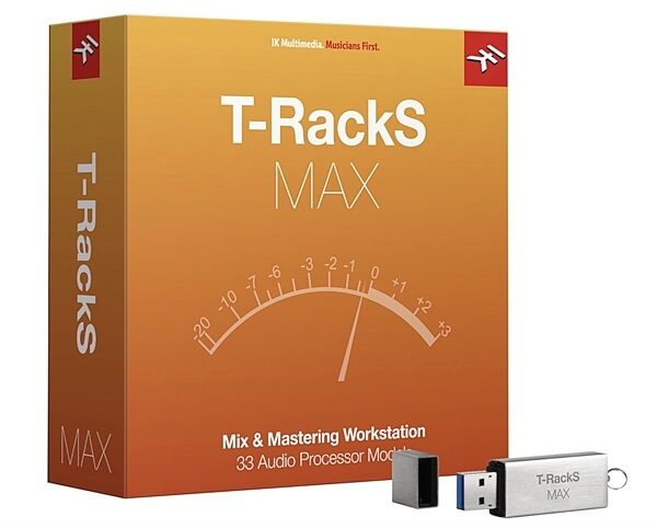 IK Multimedia T-RackS MAX Software, Main
