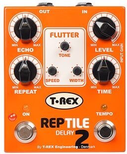 T-Rex Reptile 2 Tape-Style Delay Pedal, Main