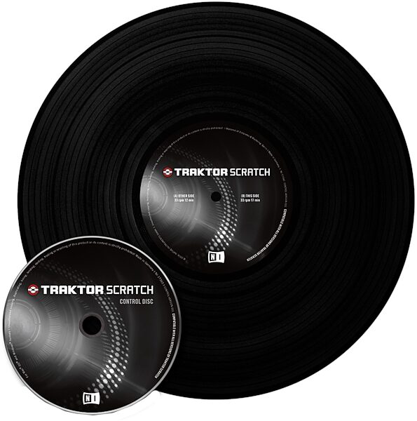 Native Instruments Traktor Scratch Duo DJ System, Control Media