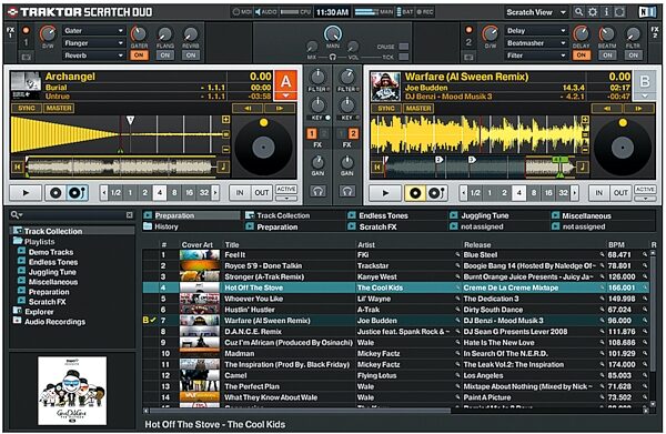 Native Instruments Traktor Duo DJ Software (Mac and Windows), Screenshot